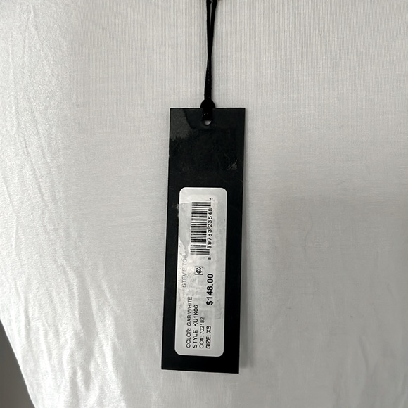 Kobi Halperin Stevie Knotted Sleeveless Top, White Size XS New w/Tag Retail $148 - Picture 15 of 16